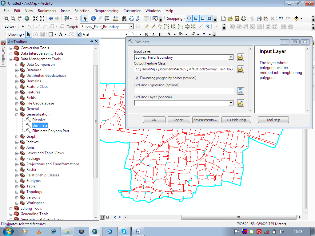 Как нарисовать полигон в arcgis