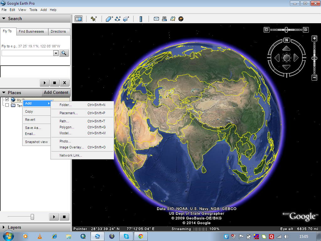 Create Save Digitize And Download Kml Or Kmz From Google Earth