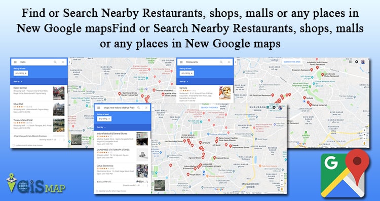 Find or Search Nearby Restaurants, shops, malls or any places in New ...