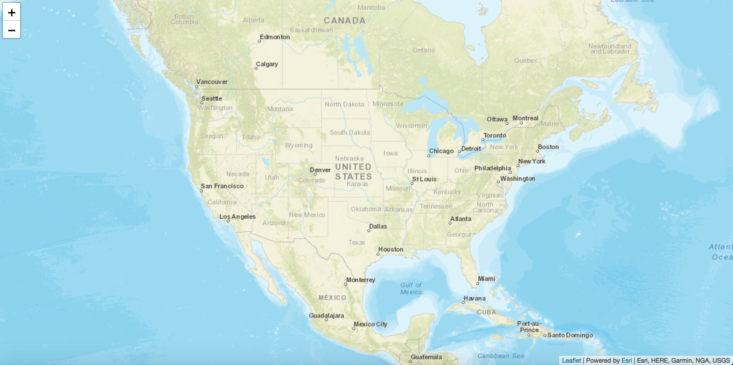 esri map using leaflet js - GIS MAP INFO