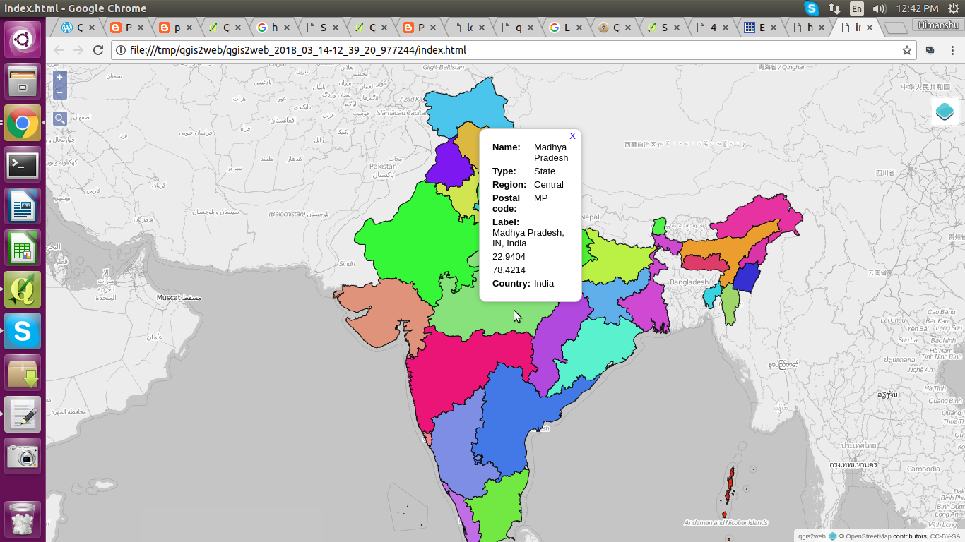 QGIS2Web - Create Web Maps