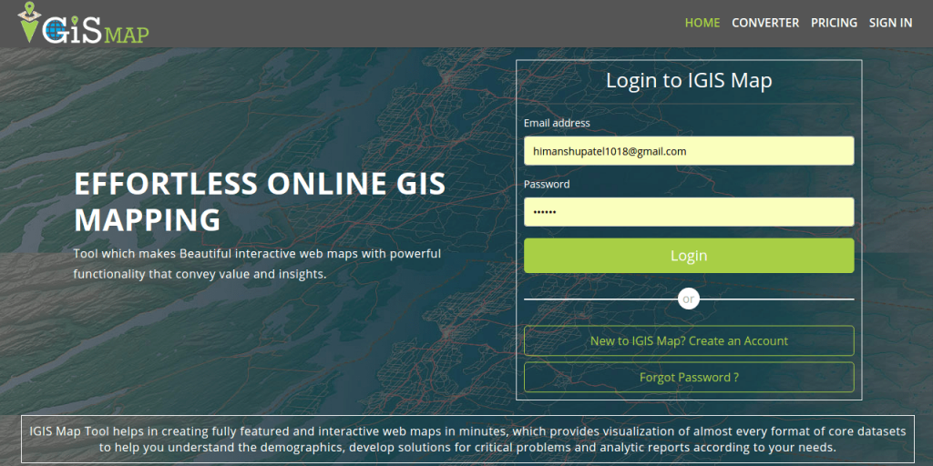 Create GIS Bubble Map - IGIS Map Tool - Now named as MAPOG Tool