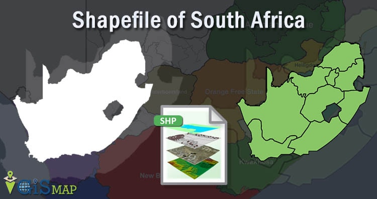 Free Gis Maps South Africa South Africa Shapefile Download - Boundary Line, Polygon -
