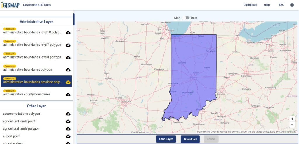 Shelby County Indiana Gis Download Indiana Counties Gis Data - United States - Railways, Highway  Line, Maps -