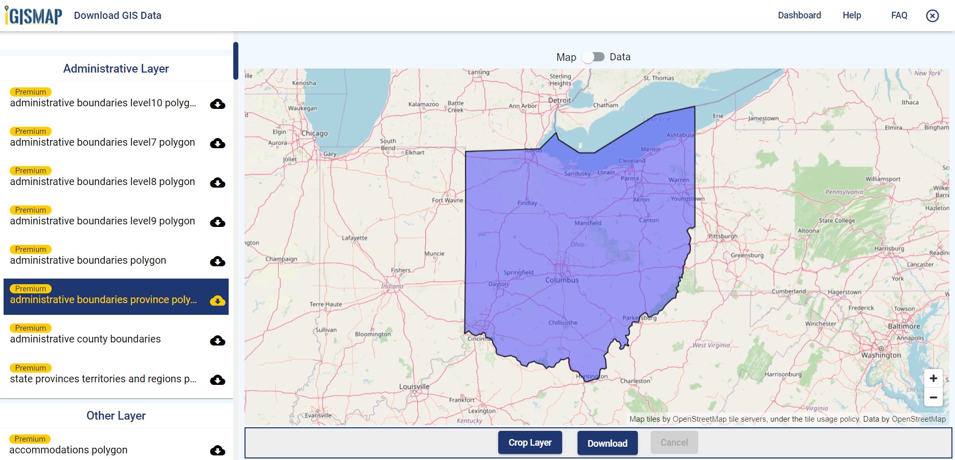 Stark County Oh Gis Download Ohio State Gis Maps – Boundary, Counties, Rail, Highway -