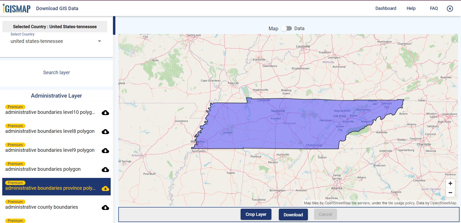 Scott County Indiana Gis Download Tennessee State Gis Maps – Boundary, Counties, Rail, Highway -