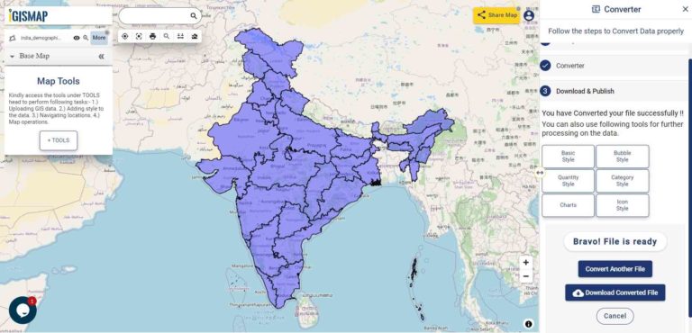 Convert Shapefile to TopoJSON