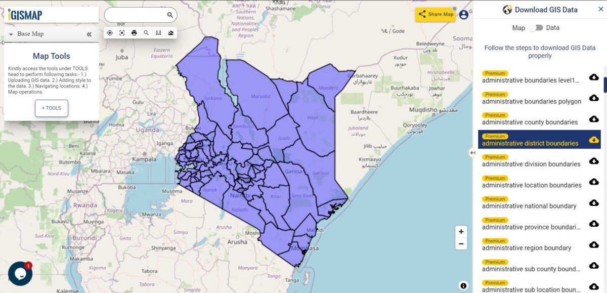 Download Kenya Administrative Boundary Shapefiles Provinces   Download Kenya Administrative Boundary Shapefiles Provinces Districts Counties And More 2 1200x579 