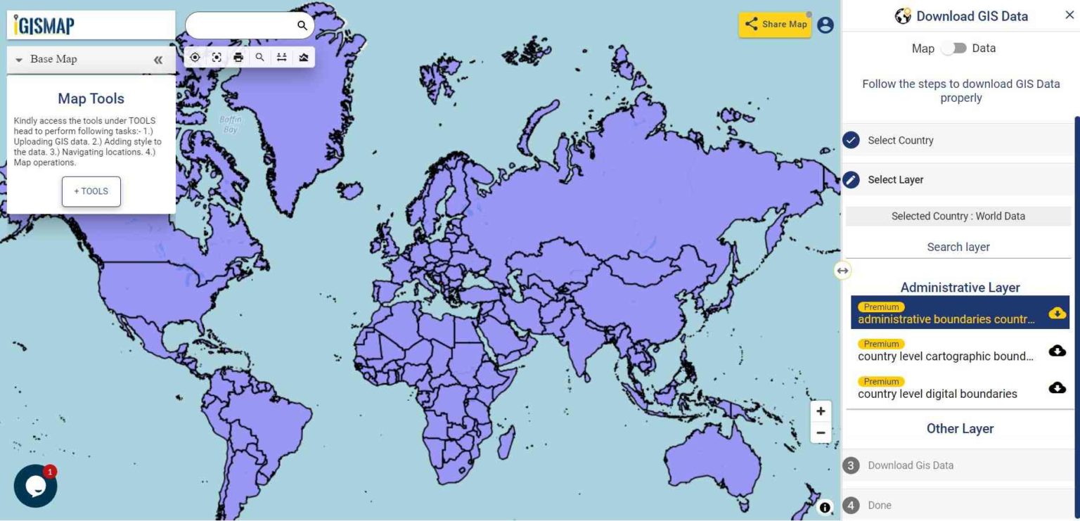 Download World GIS Data - Country Boundaries