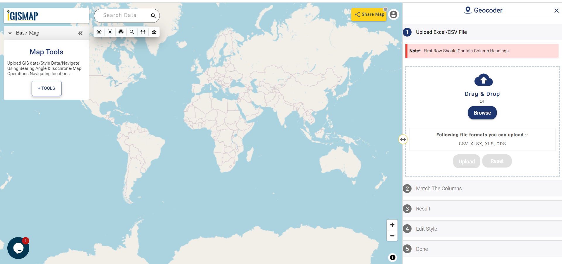 convert-addresses-from-spreadsheet-to-points-on-map-in-two-steps