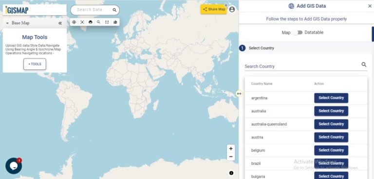 Perform Proximity Analysis over data from Add GIS Data