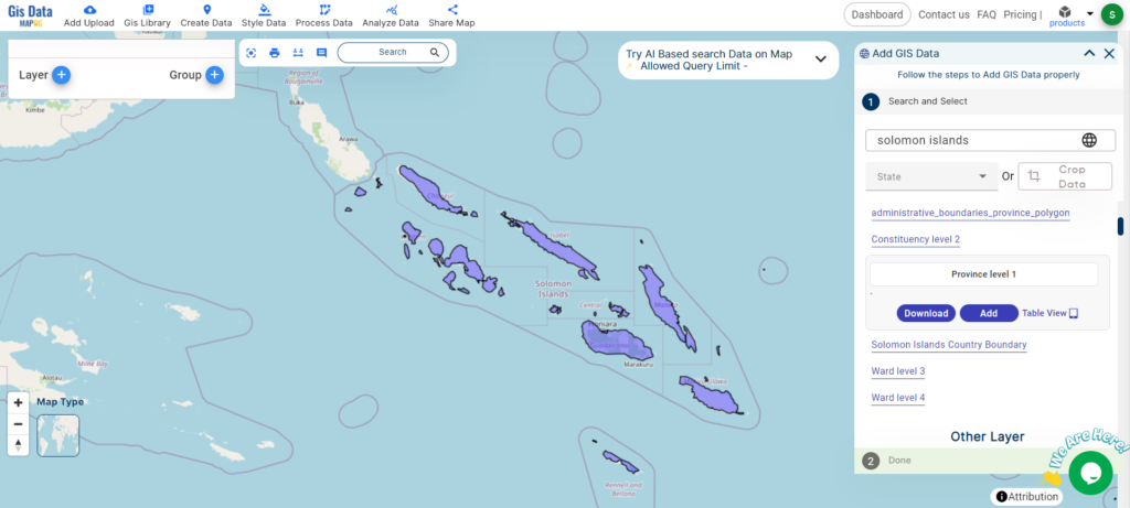 Solomon Islands Provinces