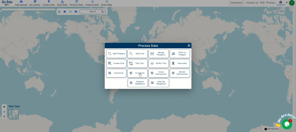 Access the Converter Tool-Converting KML to GML with MAPOG