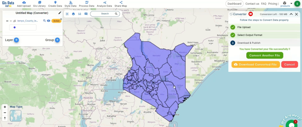 Converting KML to GML with MAPOG