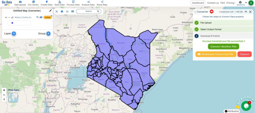 Download the Converted File-Converting KML to GeoJSON with MAPOG