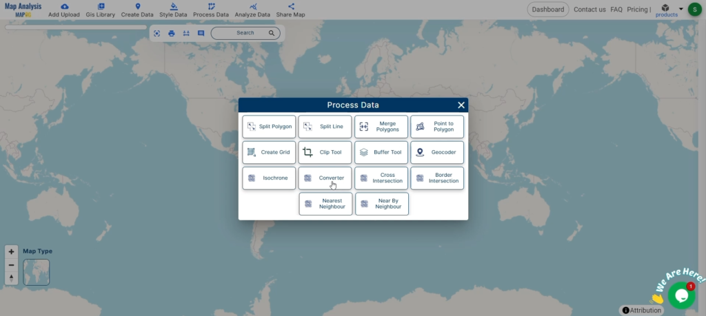 Access the Converter Tool