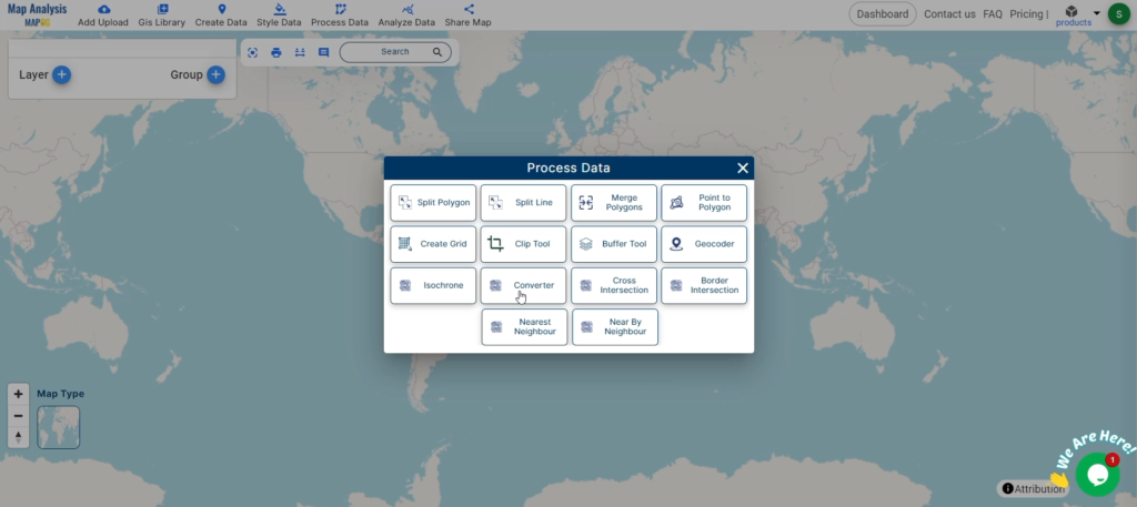 Access the Converter Tool-Converting KML to GeoTIFF with MAPOG