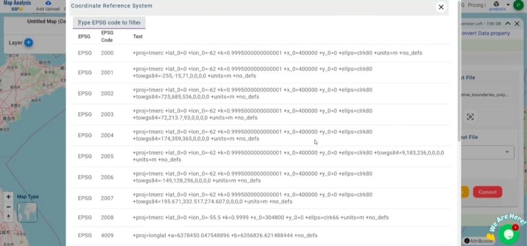 Converting MIF to PDF Online.