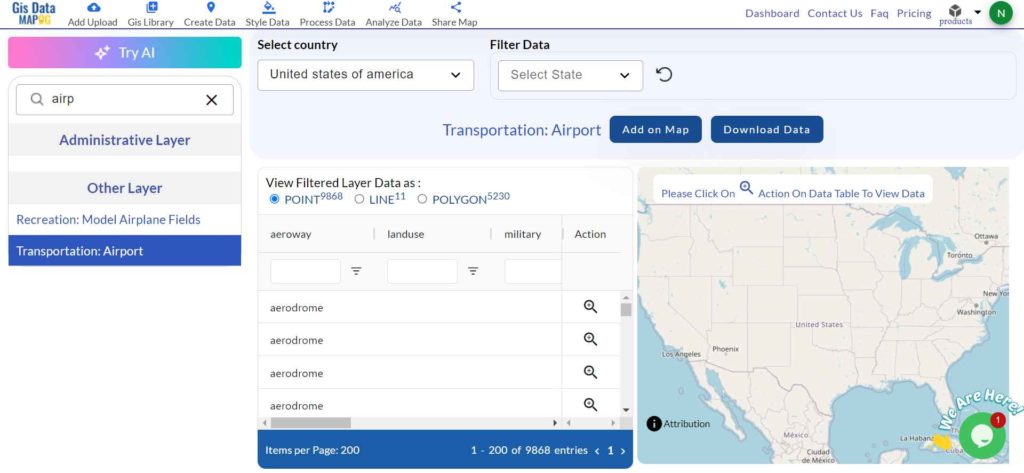 Download Airport data