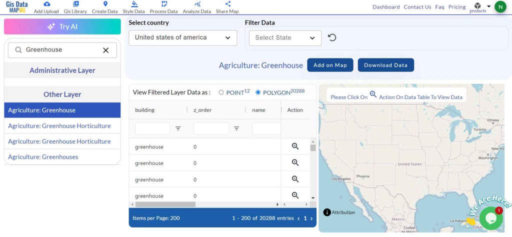 Download Greenhouse data