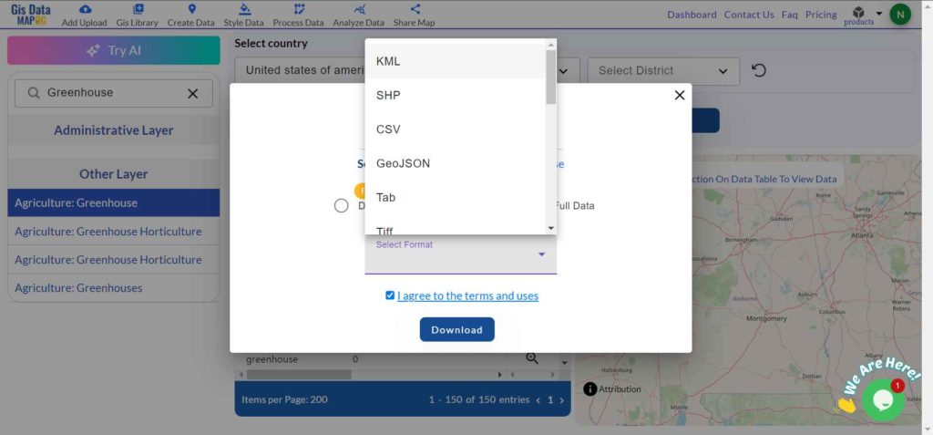 Download Greenhouse data