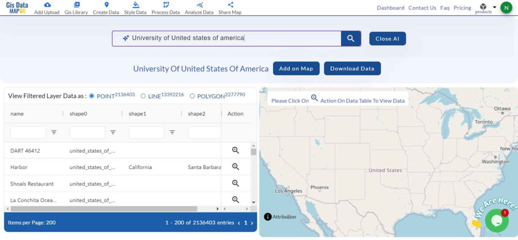 Download University Data