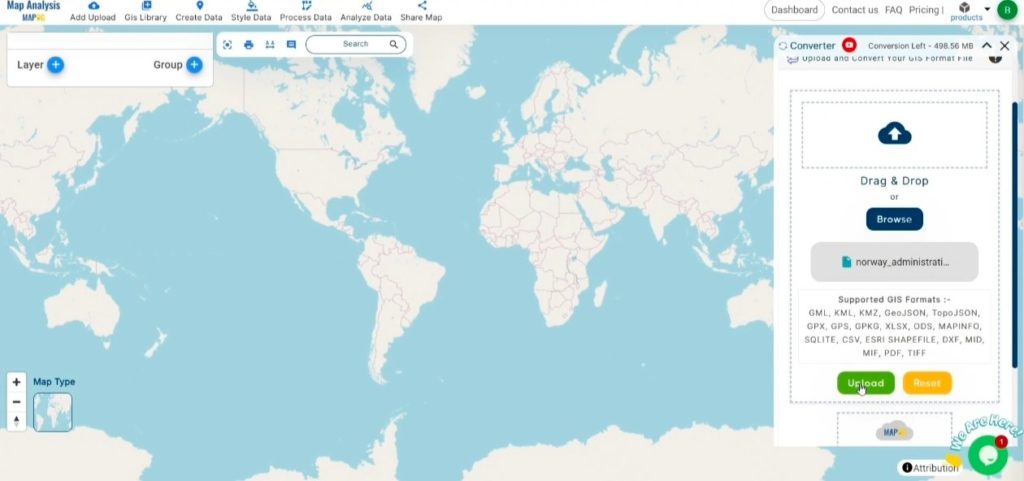 Converting GeoJSON to PDF Online