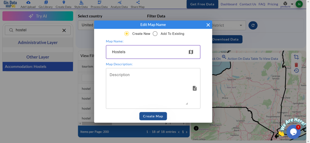 Download Hostels Data