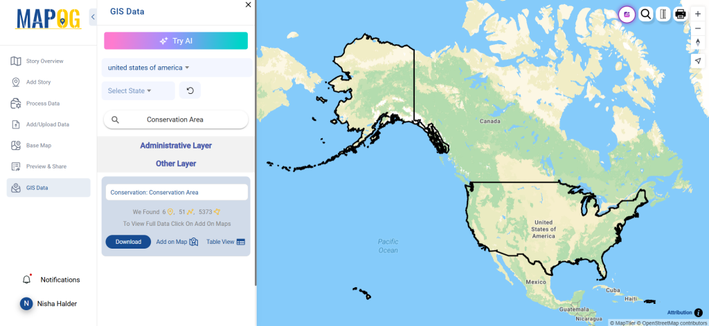 Download Conservation Area Data