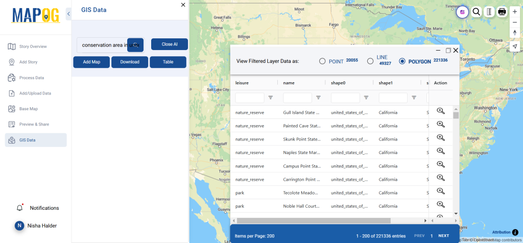 Download Conservation Area Data