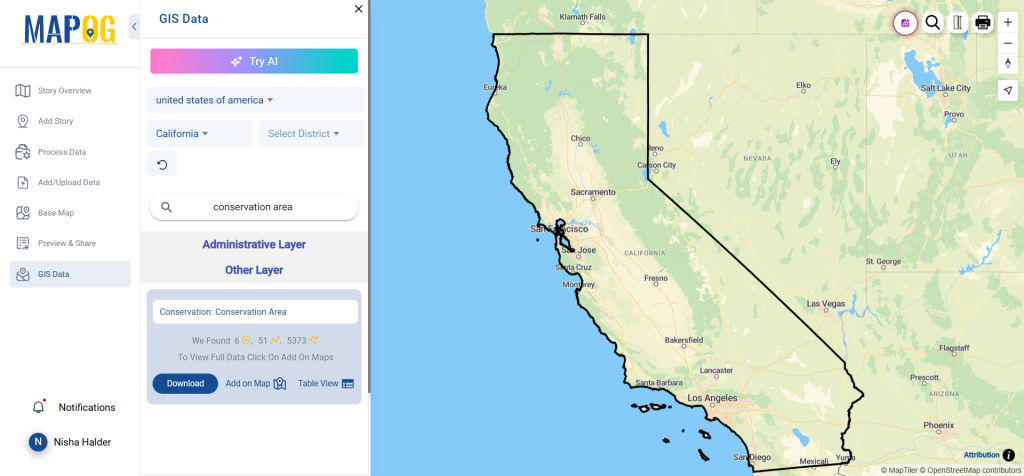 Download Conservation Area Data