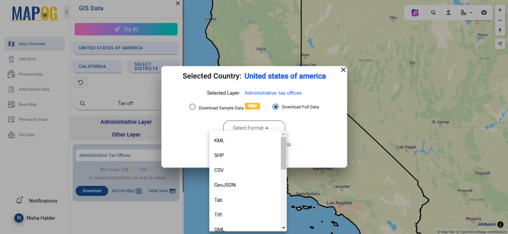 Download Tax Offices Data