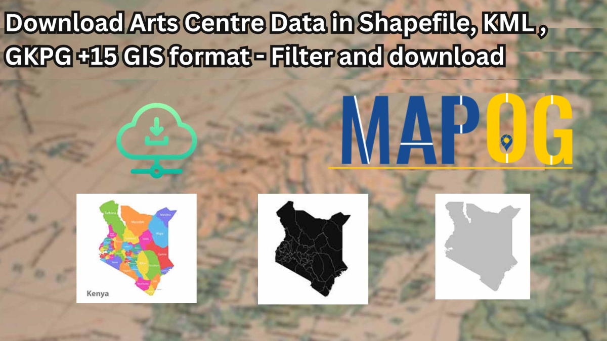 Download Arts Centre GIS Data – Shapefile, KML & More